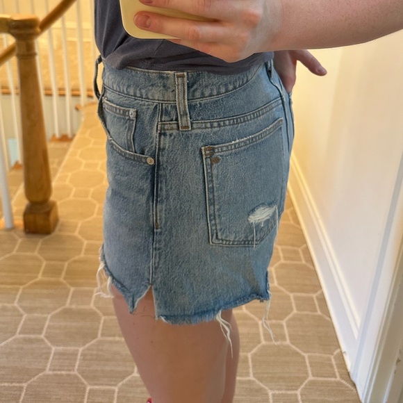 Madewell Light Blue Jean Shorts - Picture 6 of 6